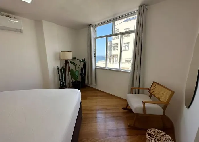 Lindo Apto Copacabana Vista Mar